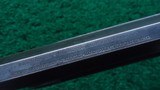 WINCHESTER 1873 RIFLE - 10 of 16