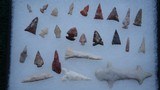 COLLECTION OF 25 ARROWHEADS - 2 of 2