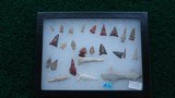 COLLECTION OF 25 ARROWHEADS - 1 of 2