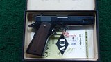 COLT MODEL 1911A1 ACE LIKE NEW IN THE BOX - 1 of 23