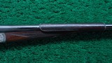 CASED ENGRAVED 28 GAUGE DOUBLE BARREL BY GEORGE GIBBS - 5 of 23