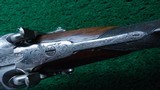 VERY LARGE 4 BORE DOUBLE BARREL PERCUSSION SHOTGUN - 10 of 19