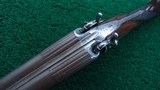 VERY LARGE 4 BORE DOUBLE BARREL PERCUSSION SHOTGUN - 4 of 19