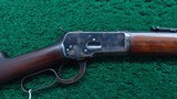 WINCHESTER MODEL 92 SADDLE RING CARBINE IN CALIBER 25-20 - 1 of 18