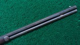 WINCHESTER 1873 2ND MODEL RIFLE WITH SCARCE EXTRA HEAVY WEIGHT BARREL - 7 of 17