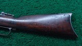WINCHESTER 1873 2ND MODEL RIFLE WITH SCARCE EXTRA HEAVY WEIGHT BARREL - 14 of 17