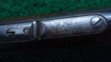 WINCHESTER 1873 2ND MODEL RIFLE WITH SCARCE EXTRA HEAVY WEIGHT BARREL - 13 of 17