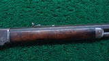 WINCHESTER 1873 2ND MODEL RIFLE WITH SCARCE EXTRA HEAVY WEIGHT BARREL - 5 of 17
