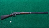 WINCHESTER 1873 2ND MODEL RIFLE WITH SCARCE EXTRA HEAVY WEIGHT BARREL - 17 of 17