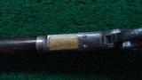 WINCHESTER 1873 2ND MODEL RIFLE WITH SCARCE EXTRA HEAVY WEIGHT BARREL - 11 of 17