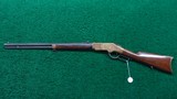 **Sale Pending** VERY FINE EARLY HENRY MARKED WINCHESTER 1866 2ND MODEL RIFLE - 19 of 20