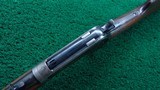 WINCHESTER MODEL 1886 SEMI DELUXE PISTOL GRIP CHECKERED LIGHT WEIGHT RIFLE IN CALIBER 33 WCF - 4 of 19