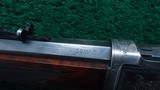 DELUXE WINCHESTER SPECIAL ORDER MODEL 1892 ENGRAVED CALIBER 32 SMOOTH BORE RIFLE - 6 of 23