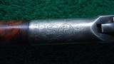 DELUXE WINCHESTER SPECIAL ORDER MODEL 1892 ENGRAVED CALIBER 32 SMOOTH BORE RIFLE - 13 of 23