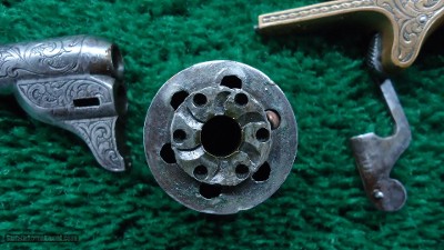 ENGRAVED NATIONAL ARMS COMPANY REVOLVER IN CALIBER 32 TEAT FIRE - Image 13 of 16