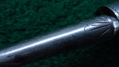ENGRAVED NATIONAL ARMS COMPANY REVOLVER IN CALIBER 32 TEAT FIRE - Image 9 of 16