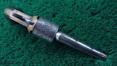 ENGRAVED NATIONAL ARMS COMPANY REVOLVER IN CALIBER 32 TEAT FIRE - Image 3 of 16