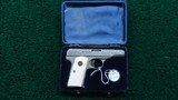 CASED AND ENGRAVED BROWNING RENAISSANCE GRADE PISTOL IN CALIBER 9MM - 13 of 16