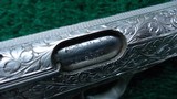 CASED AND ENGRAVED BROWNING RENAISSANCE GRADE PISTOL IN CALIBER 9MM - 11 of 16