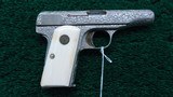 CASED AND ENGRAVED BROWNING RENAISSANCE GRADE PISTOL IN CALIBER 9MM - 1 of 16