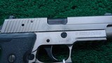 SIG SAUER MODEL P220 PISTOL IN 45 ACP CALIBER - 6 of 12