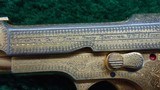 FACTORY ENGRAVED GOLD GILDED BERETTA MADE FOR THE KING OF SPAIN - 6 of 15