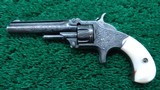 VERY BEAUTIFUL ENGRAVED SMITH & WESSON NO. 1 3RD ISSUE REVOLVER - 2 of 11