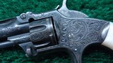 VERY BEAUTIFUL ENGRAVED SMITH & WESSON NO. 1 3RD ISSUE REVOLVER - 7 of 11