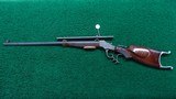 VERY FINE STEVENS POPE FACTORY ENGRAVED TARGET RIFLE - 21 of 22