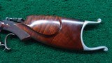VERY FINE STEVENS POPE FACTORY ENGRAVED TARGET RIFLE - 18 of 22
