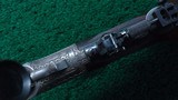 VERY FINE STEVENS POPE FACTORY ENGRAVED TARGET RIFLE - 10 of 22