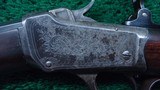 FACTORY ENGRAVED WINCHESTER MODEL 1885 LOW WALL RIFLE IN CALIBER 32-20 - 8 of 25
