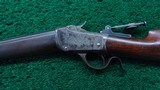 FACTORY ENGRAVED WINCHESTER MODEL 1885 LOW WALL RIFLE IN CALIBER 32-20 - 2 of 25
