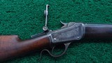 FACTORY ENGRAVED WINCHESTER MODEL 1885 LOW WALL RIFLE IN CALIBER 32-20 - 1 of 25