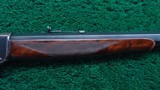 DELUXE HI-WALL RIFLE IN SCARCE CALIBER 40-90 S.S. - 5 of 19