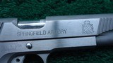 SPRINGFIELD ARMORY TROPHY MATCH CAL 45 PISTOL - 7 of 13