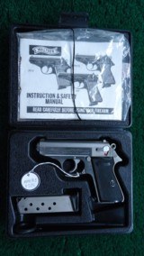 WALTHER MODEL PPK/S STAINLESS PISTOL IN 380 CALIBER - 14 of 15