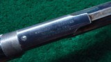 WINCHESTER MODEL 1876 DELUXE SPECIAL ORDER SHORT RIFLE IN 50 EXPRESS - 10 of 19