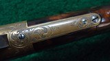 DELUXE ENGRAVED PRESENTATION 1866 WINCHESTER - 11 of 22