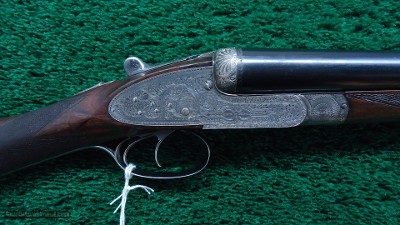 BEAUTIFUL HOLLAND & HOLLAND DOUBLE BARREL 12 GAUGE