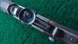 BEAUTIFUL FACTORY ENGRAVED STEVENS POPE TARGET RIFLE ON A 44-1/2 FRAME - 15 of 23