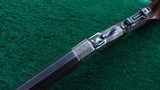 BEAUTIFUL FACTORY ENGRAVED STEVENS POPE TARGET RIFLE ON A 44-1/2 FRAME - 4 of 23