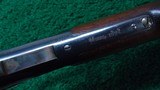 VERY FINE SPECIAL ORDER 2ND MODEL 1873 WINCHESTER RIFLE IN CALIBER 38 WCF - 7 of 17
