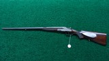 CASED J P SAUER DOUBLE RIFLE IN DESIRABLE CALIBER 9.3 X 72R - 21 of 24