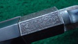 FACTORY ENGRAVED STEVENS SINGLE SHOT MODEL 49 STYLE RIFLE IN CALIBER 22 SHORT - 12 of 23