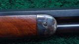 VERY FINE CASE COLORED WINCHESTER MODEL 1873 RIFLE IN CALIBER 38 WCF - 12 of 23