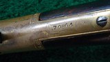 EXTRAORDINARY DELUXE ENGRAVED WINCHESTER 1866 RIFLE - 17 of 22