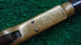 EXTRAORDINARY DELUXE ENGRAVED WINCHESTER 1866 RIFLE - 14 of 22
