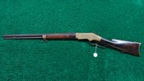 EXTRAORDINARY DELUXE ENGRAVED WINCHESTER 1866 RIFLE - 21 of 22