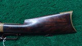 EXTRAORDINARY DELUXE ENGRAVED WINCHESTER 1866 RIFLE - 18 of 22